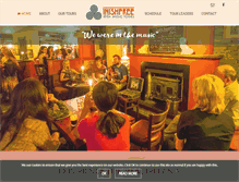 Tablet Screenshot of inishfreetours.com